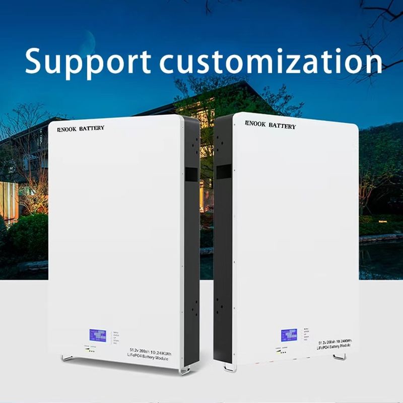 بطارية PowerWall 51.2V 100Ah لتخزين الطاقة المنزلية لموارد الطاقة طويلة الأجل