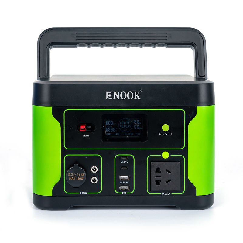 محطة الطاقة المحمولة للطاقة الشمسية للخارج الطارئة 500W نوع بطارية LFP
