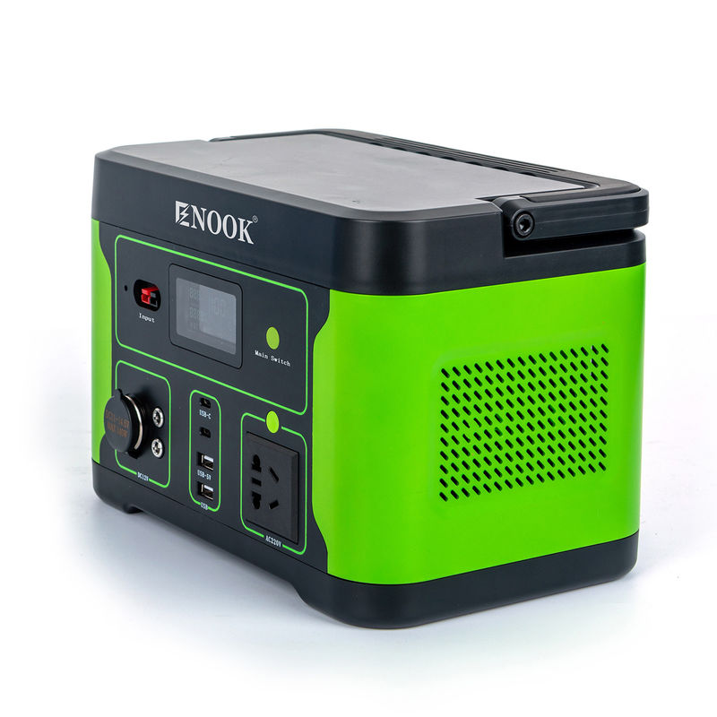 محطة الطاقة المحمولة للطاقة الشمسية للخارج الطارئة 500W نوع بطارية LFP