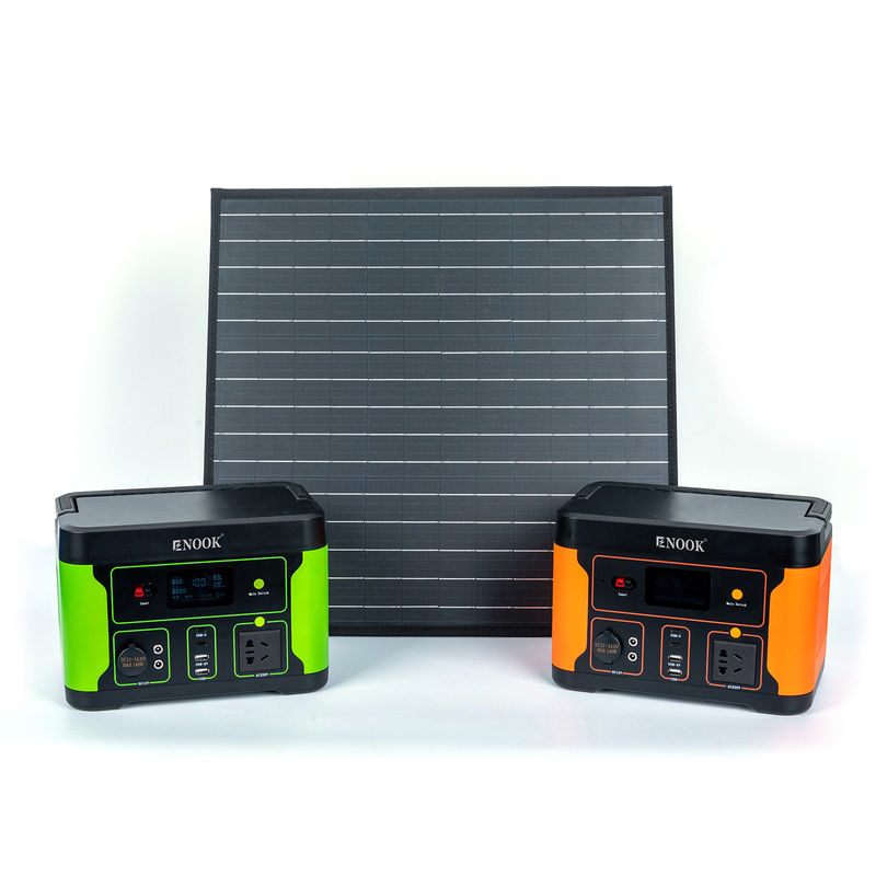 محطة الطاقة المحمولة للطاقة الشمسية للخارج الطارئة 500W نوع بطارية LFP