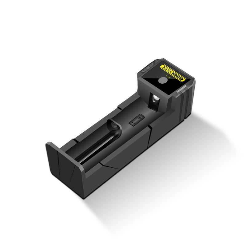شاحن بطارية ليثيوم أيون واحد 1.0A حالي USB 18650 شاحن بطارية سريع