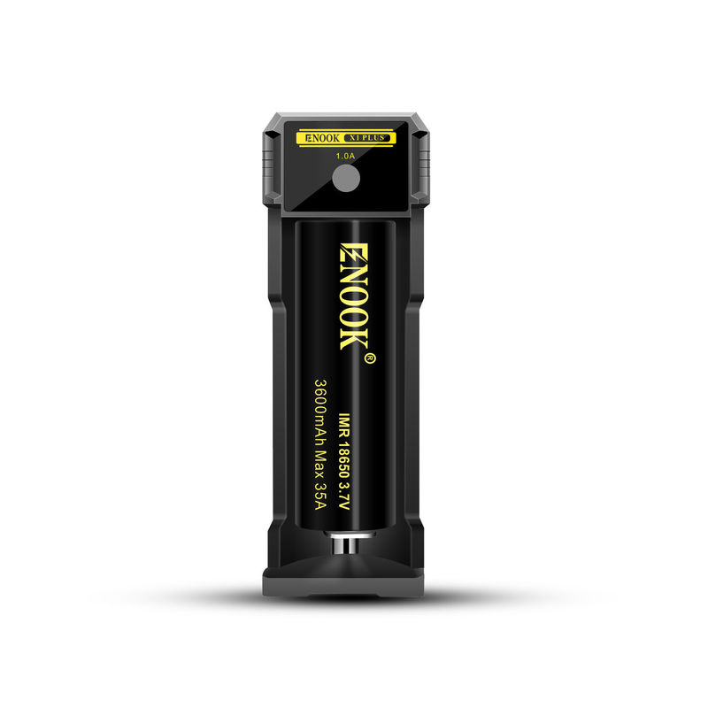 شاحن بطارية ليثيوم أيون واحد 1.0A حالي USB 18650 شاحن بطارية سريع