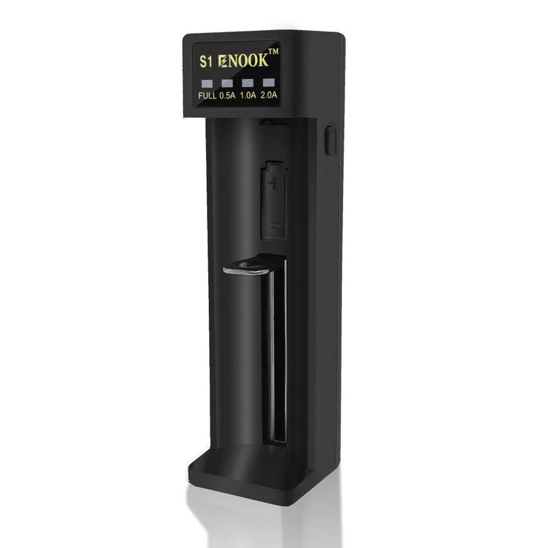 DC 4.2V بطاريات لي أيون شاحن شاحن ذكي متعدد مع 2A 1A 0.5A التيار