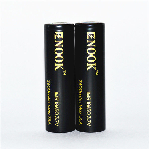معدل تفريغ عالي 3600mAh ماكس 35A 18650 بطارية قابلة لإعادة الشحن 3.7 فولت بطارية ليثيوم أيون