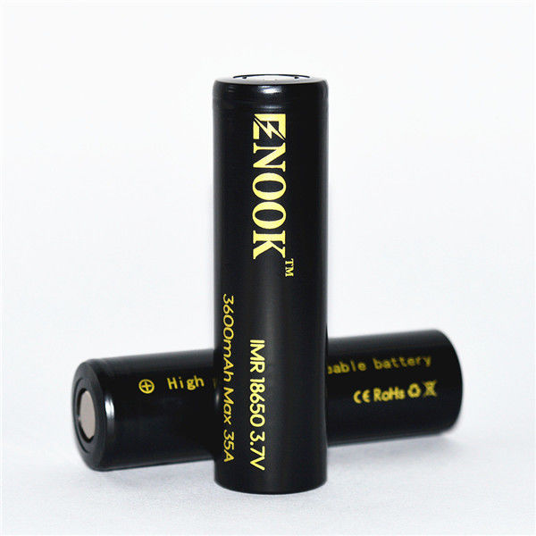 معدل تفريغ عالي 3600mAh ماكس 35A 18650 بطارية قابلة لإعادة الشحن 3.7 فولت بطارية ليثيوم أيون