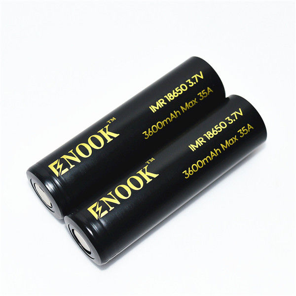 بطارية عالية الجودة Enook 18650 3600mAh 35A 3.7v بطارية الأسد بطارية قابلة لإعادة الشحن للبطارية للدراجة الكهربائية