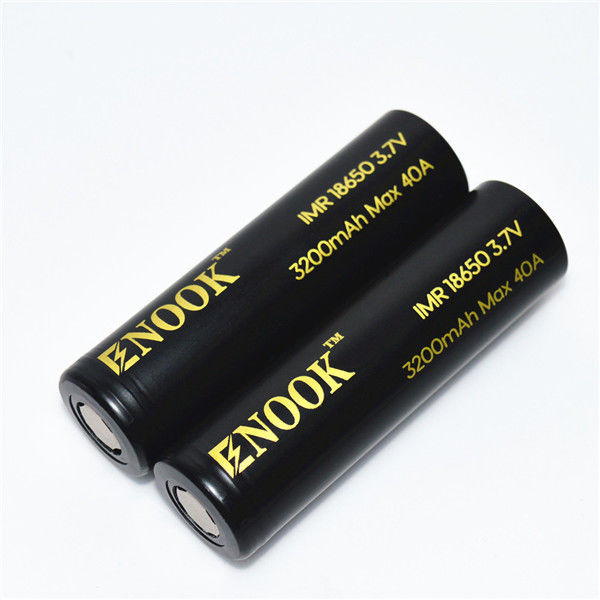 مبيعات ساخنة! الشركة المصنعة 3.7 فولت الخلية القابلة لإعادة الشحن Enook 18650 3200mAh MAX 30A Cdr20 بطارية الليثيوم اليون
