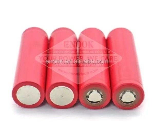 بطارية لي يون 18650 3.7 فولت 3400mah بطارية محمية مسطحة