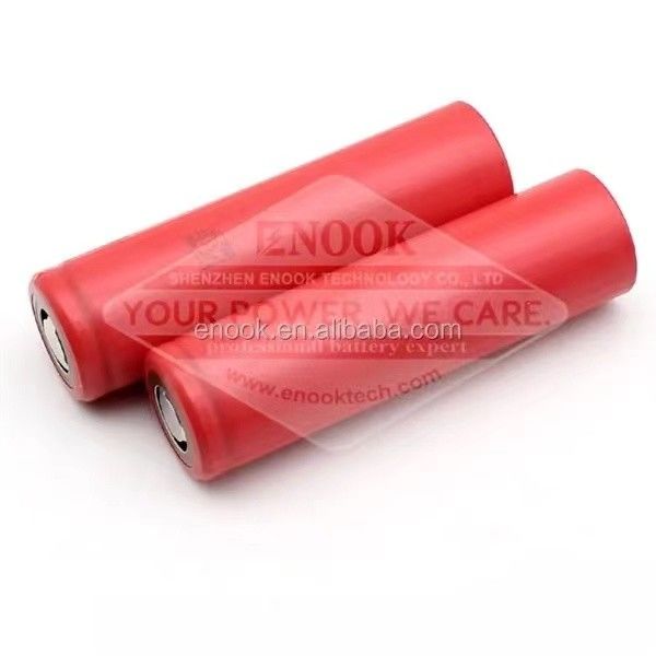 بطارية لي يون 18650 3.7 فولت 3400mah بطارية محمية مسطحة