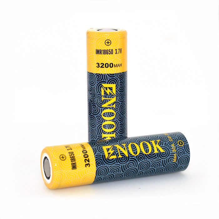 18650 بطارية ليثيوم أيون صغيرة 30A 3.7v 3200mah بطارية قابلة لإعادة الشحن للأدوات الكهربائية