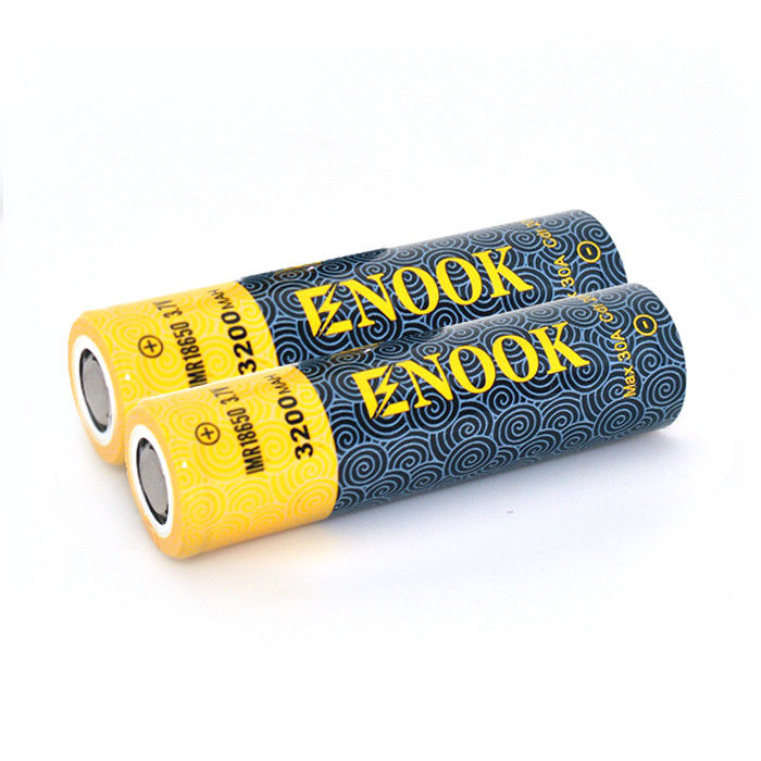 18650 بطارية ليثيوم أيون صغيرة 30A 3.7v 3200mah بطارية قابلة لإعادة الشحن للأدوات الكهربائية