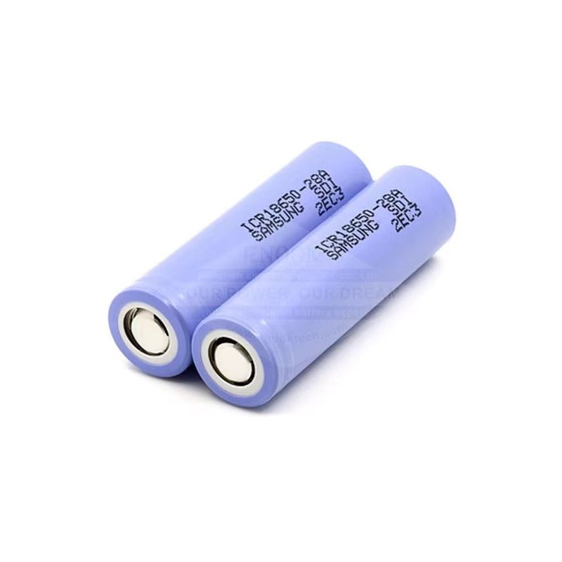 بطارية ليثيوم أيونية قابلة لإعادة الشحن 3.7 فولت 18650 بطارية ليثيوم أيونية 2800mAh بطارية ليثيوم أيونية عالية الطاقة