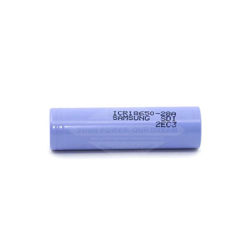 بطارية ليثيوم أيونية قابلة لإعادة الشحن 3.7 فولت 18650 بطارية ليثيوم أيونية 2800mAh بطارية ليثيوم أيونية عالية الطاقة