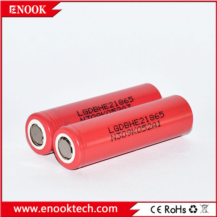 HE2 2500mah لي يون 18650 بطارية للدراجات الإلكترونية مصباح كهربائي أداة كهربائية