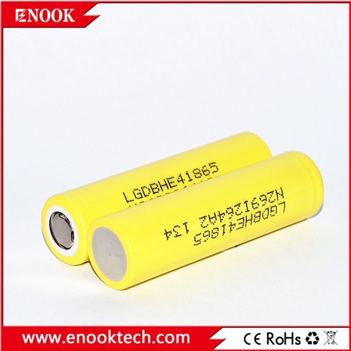 بطارية HE4 بالجملة ، ICR18650HE4 18650 2500mAh بطارية HE4 3.6V ، he2 35Amps 18650 3.7v بطارية بوليمر ليثيوم أيون