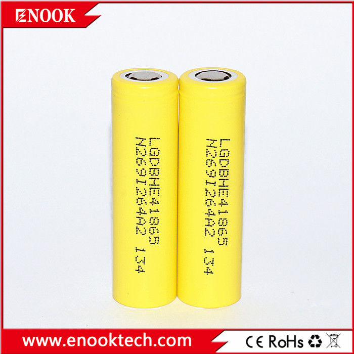بطارية HE4 بالجملة ، ICR18650HE4 18650 2500mAh بطارية HE4 3.6V ، he2 35Amps 18650 3.7v بطارية بوليمر ليثيوم أيون