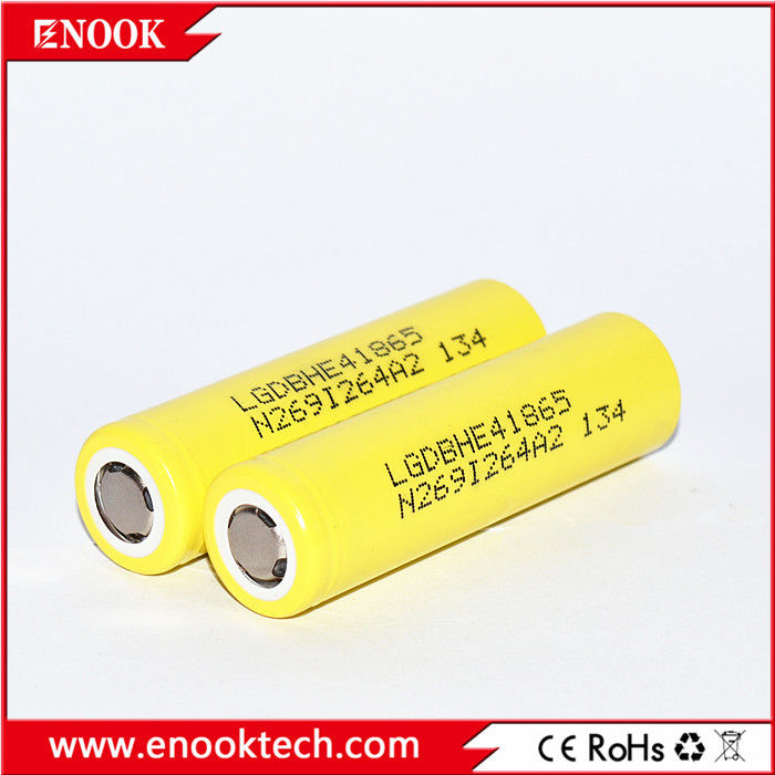بطارية HE4 بالجملة ، ICR18650HE4 18650 2500mAh بطارية HE4 3.6V ، he2 35Amps 18650 3.7v بطارية بوليمر ليثيوم أيون