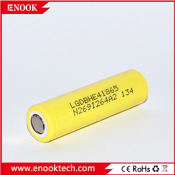 بطارية HE4 بالجملة ، ICR18650HE4 18650 2500mAh بطارية HE4 3.6V ، he2 35Amps 18650 3.7v بطارية بوليمر ليثيوم أيون