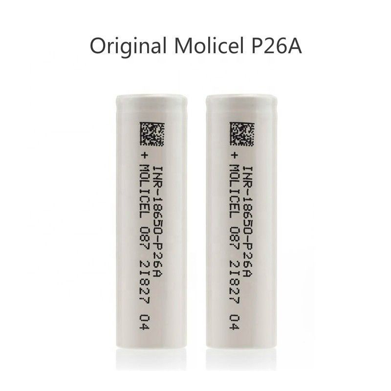 بيع بالجملة خلية عالية الأداء 3.7v I موليكل 3.7v 2600mah 18650 P26A بطارية قابلة لإعادة الشحن للأجهزة الإلكترونية الاستهلاكية
