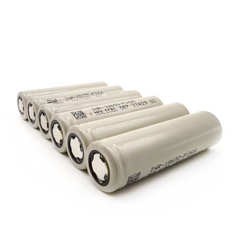بيع بالجملة خلية عالية الأداء 3.7v I موليكل 3.7v 2600mah 18650 P26A بطارية قابلة لإعادة الشحن للأجهزة الإلكترونية الاستهلاكية