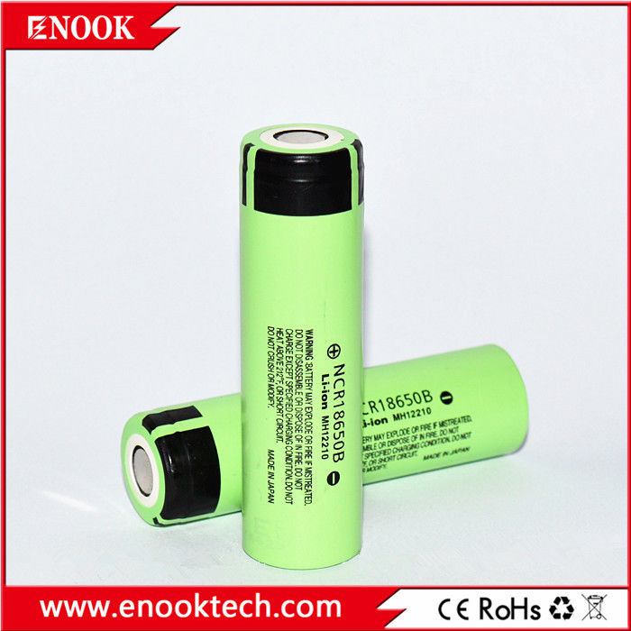 أداء التخزين الممتاز بطارية الليثيوم آيون NCR18650B بطاريات الليثيوم 3400mah ل 18650B مع 3.7v لبطارية الحزمة