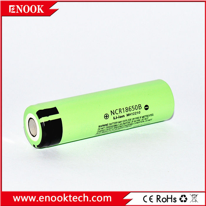 أداء التخزين الممتاز بطارية الليثيوم آيون NCR18650B بطاريات الليثيوم 3400mah ل 18650B مع 3.7v لبطارية الحزمة
