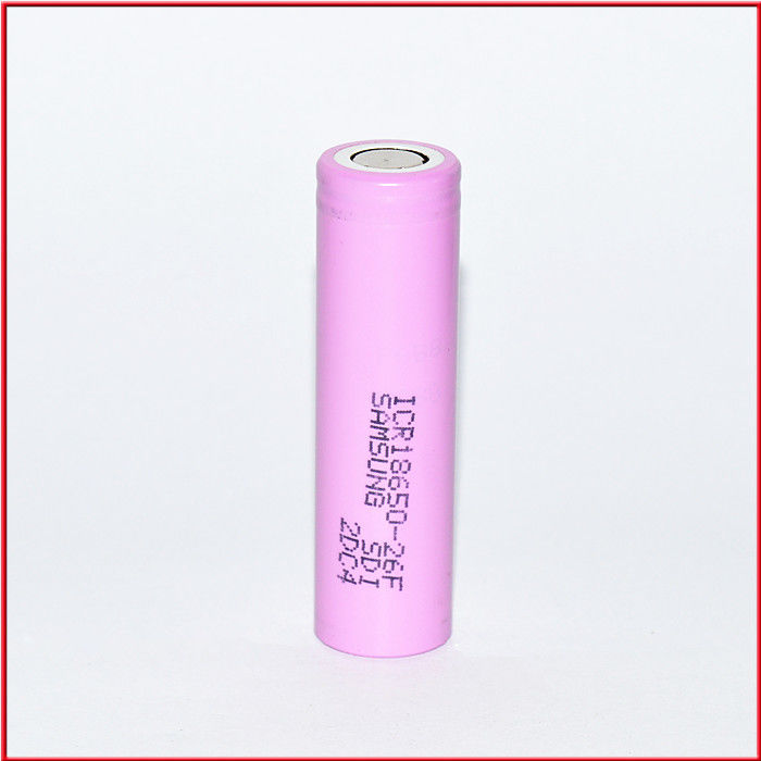 بطارية قابلة لإعادة الشحن 18650 وحدة بطارية 3.7 فولت 2600mah 18650 بطارية لي أيون للفلاش