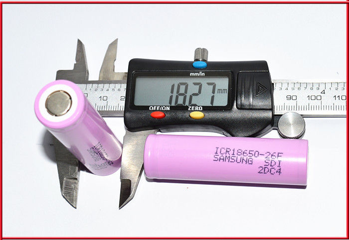 SAM ICR18650 26F 2600mAh 26JM 26J 26H 3.6V 18650 بطارية الليثيوم 2600mAh بطارية 510 خيط