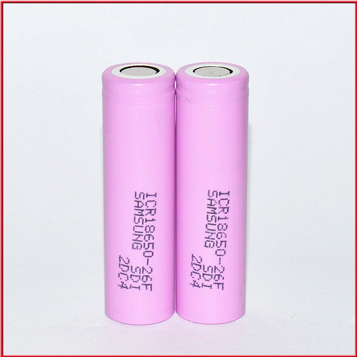 SAM ICR18650 26F 2600mAh 26JM 26J 26H 3.6V 18650 بطارية الليثيوم 2600mAh بطارية 510 خيط