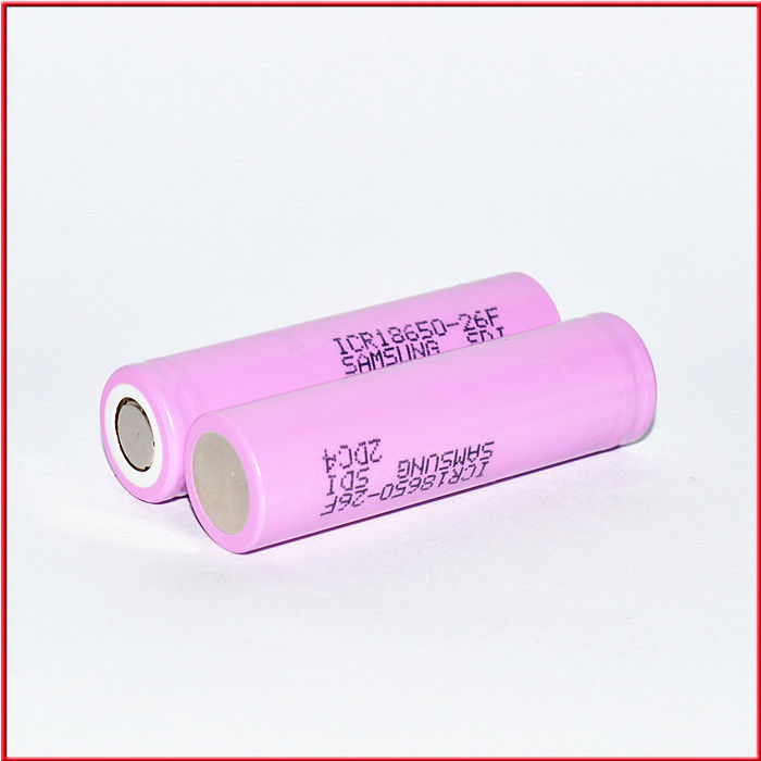 SAM ICR18650 26F 2600mAh 26JM 26J 26H 3.6V 18650 بطارية الليثيوم 2600mAh بطارية 510 خيط