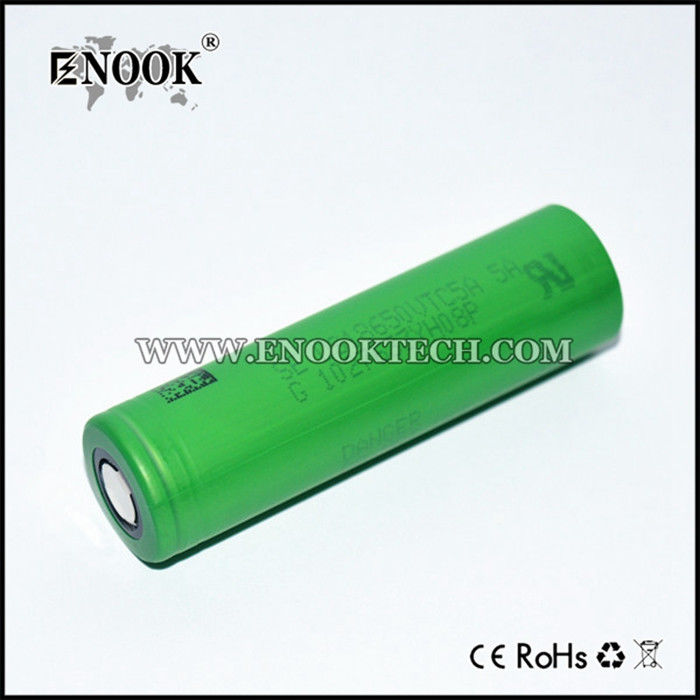 مواصفات بطارية Vtc5 2600mAh بالجملة في بطارية آيونية قابلة لإعادة الشحن 3.7V 18650 بطارية
