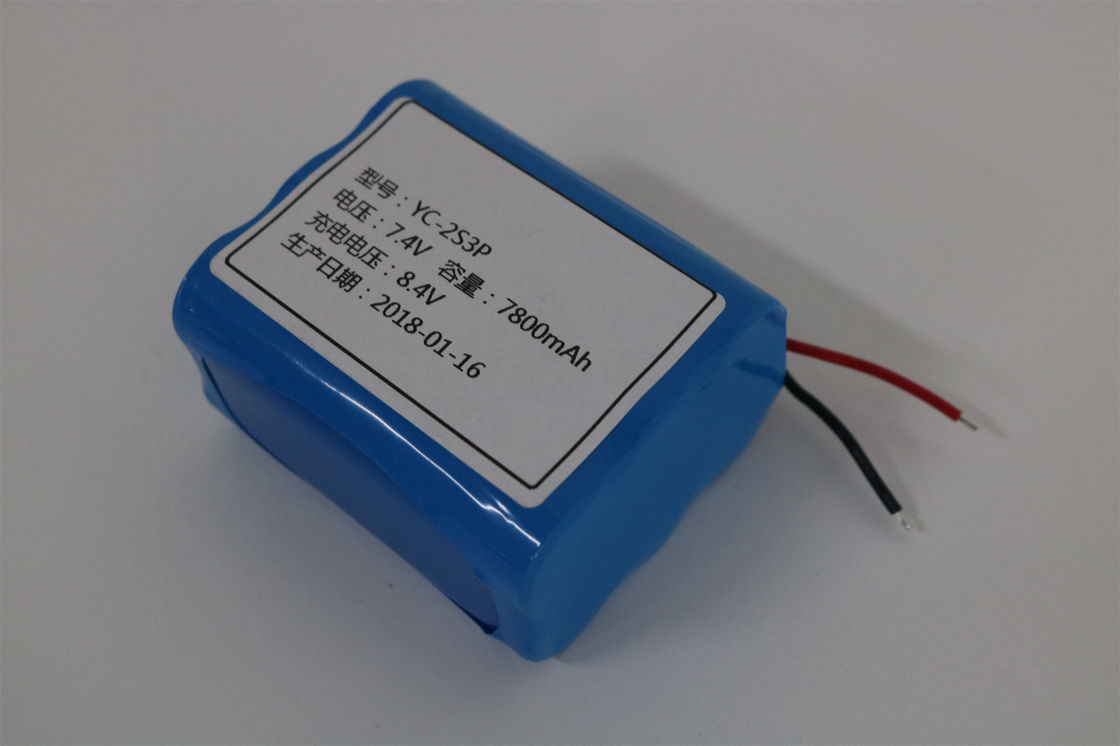 7.4 فولت 7800mah بطارية ليثيوم أيون لـ إبايسكيل و سيارة كهربائية