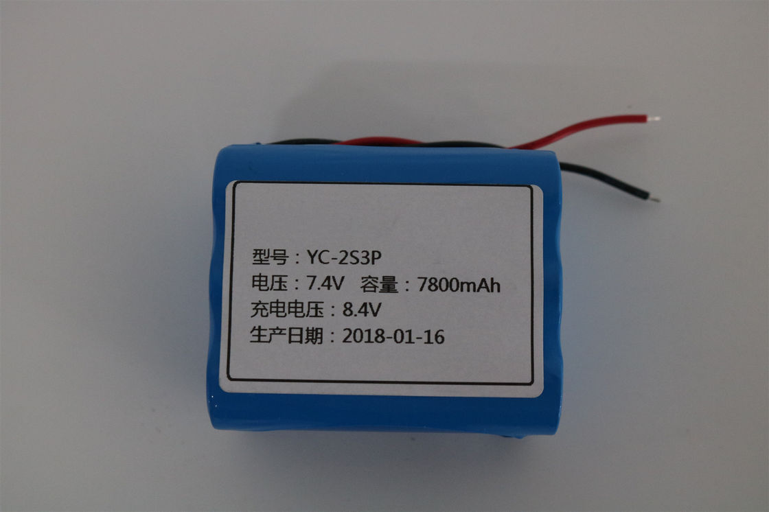 7.4 فولت 7800mah بطارية ليثيوم أيون لـ إبايسكيل و سيارة كهربائية