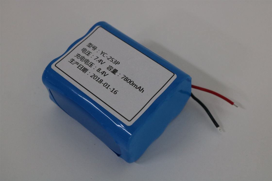 7.4 فولت 7800mah بطارية ليثيوم أيون لـ إبايسكيل و سيارة كهربائية