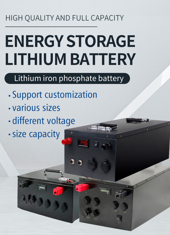 أسود 51.2 فولت 200Ah LiFePo4 بطارية عربة الغولف الليثيوم أيون بطارية رف الخادم 10KW