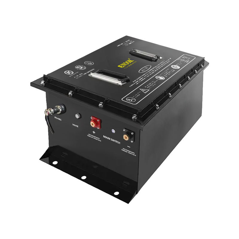 OEM ODM صيانة مجانية قابلة لإعادة الشحن 36v 48v 72v 100ah 200ah بطارية عربة الغولف الفوسفات الحديدي الليثيوم 51.2V 105AH 58.4V