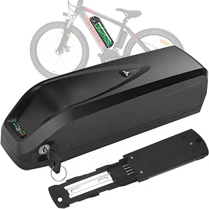 بطارية الدراجة الإلكترونية عالية الأداء لحالة Hailong 250w / 350w / 500w المحرك الأسود