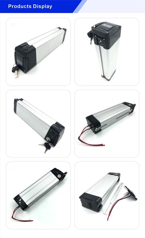 مصنع إينوك سليفر Fish 36v 10ah 250w بطارية الدراجة الكهربائية / بطارية الليثيوم لون بطارية حزمة / بطارية الدراجة الكهربائية