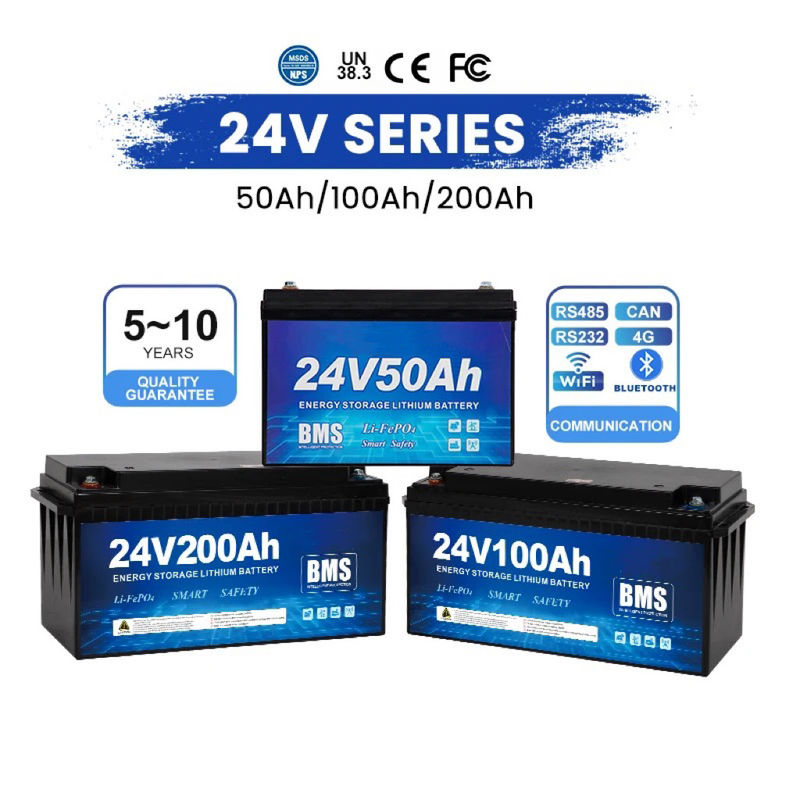 24 فولت 60 فولت بطارية ليثيوم أيون مع ذروة التيار 240A 3s وحجم البطارية 560x300x235mm