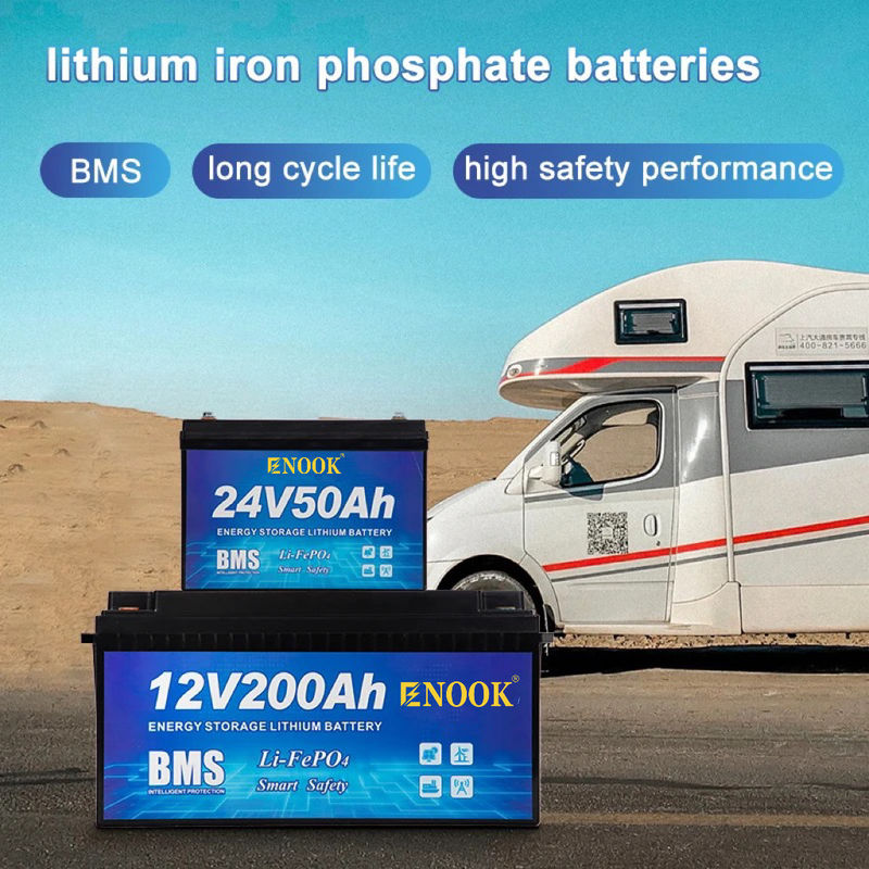 بطاريات لي أيون 12V 24V LFP 50ah 100ah 150ah 200ah 300ah 400ah لنظام تخزين الطاقة الشمسية