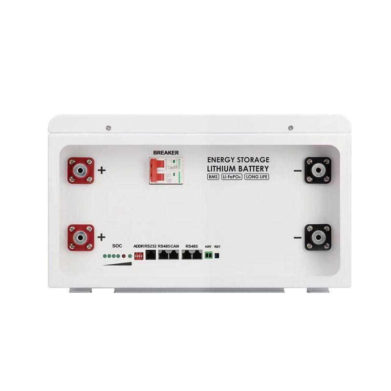 بيت Powerwall بطارية التخزين الشمسي Solaire الليثيوم 200Ah 10Kw 20Kw 50Kw 48V 51V 100Ah Lifepo4 بطارية ليثيوم أيون