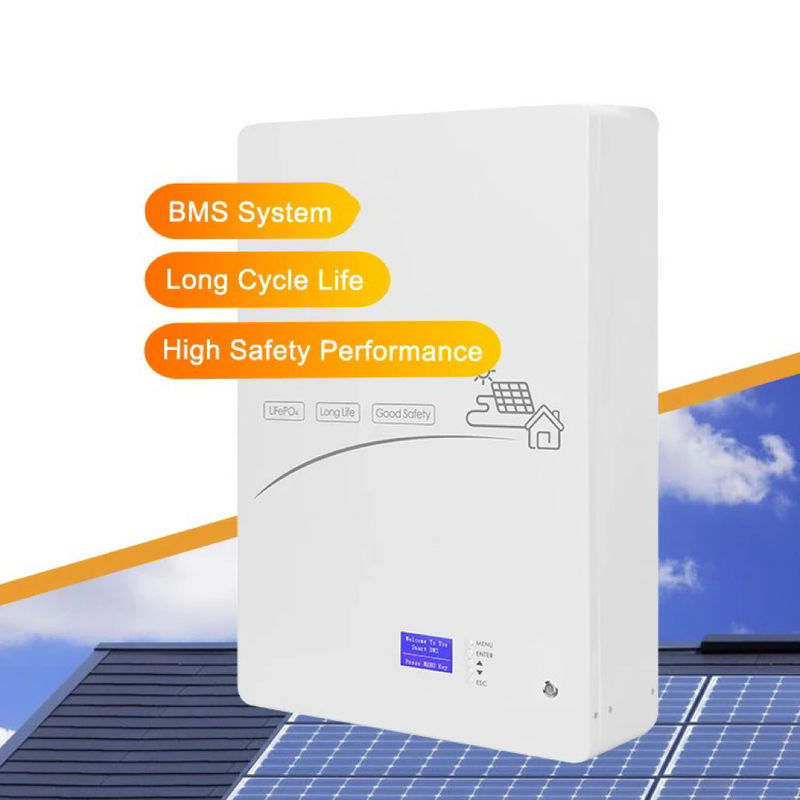Enook Powerwall بطارية الليثيوم الأيونية الشمسية 48V 5Kw 10Kw 100Ah 200Ah الطاقة الجدارية Lifepo4 المنزل تخزين الطاقة الشمسية