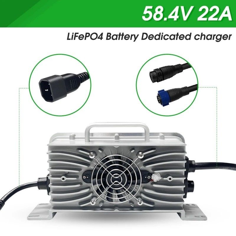 58.4V 100ah 105ah 200ah عربة الغولف LiFePO4 بطارية ليثيوم أيون الكهربائية 51.2V دورة عميقة IP64